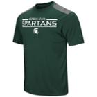 Men's Campus Heritage Michigan State Spartans Rival Heathered Tee, Size: Medium, Dark Green