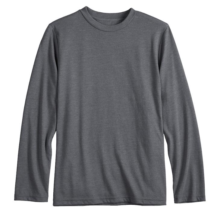 Boys 8-20 Urban Pipeline&reg; Awesomely Soft Tee, Size: Medium, Dark Grey