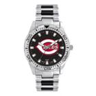 Men's Game Time Cincinnati Reds Heavy Hitter Watch, Silver