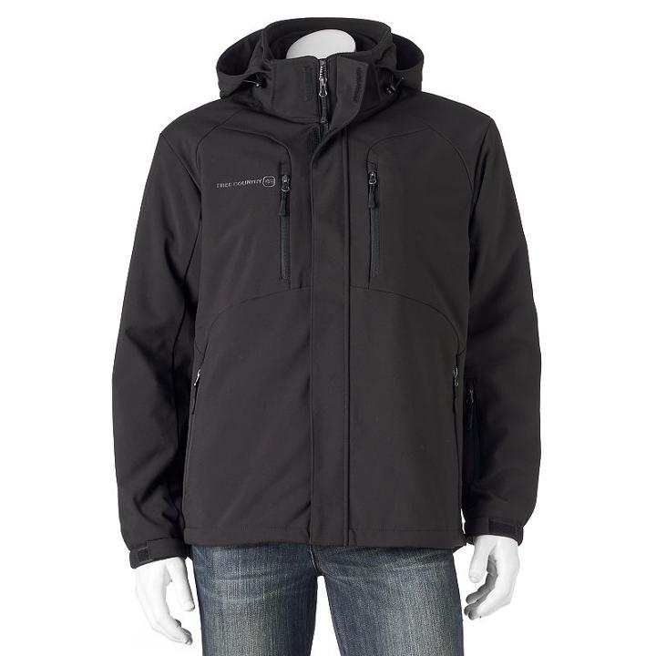 Men's Free Country 3-in-1 Systems Jacket, Size: Xxl, Black