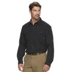 Men's Columbia Omni-wick Pacific Breeze Button-down Shirt, Size: Small, Black