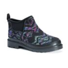 Muk Luks Libby Women's Water-resistant Rain Shoes, Girl's, Size: 10, Black