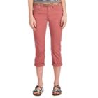 Juniors' Unionbay Winnie Stretch Twill Capris, Girl's, Size: 3, Pink