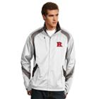 Men's Antigua Rutgers Scarlet Knights Tempest Desert Dry Xtra-lite Performance Jacket, Size: Small, White