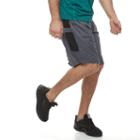 Men's Tek Gear&reg; Laser-cut Basketball Shorts, Size: Large, Silver