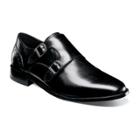 Nunn Bush Norway Men's Monk Strap Dress Shoes, Size: Medium (8.5), Black