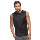 Men's Tek Gear&reg; Core Performance Muscle Tee, Size: Xl, Black