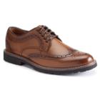 Chaps Concourse Men's Wingtip Shoes, Size: Medium (8), Brown Oth