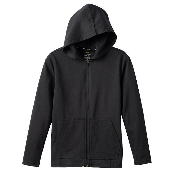 Boys 8-20 Tek Gear&reg; Solid Hoodie, Boy's, Size: M 10-12, Black