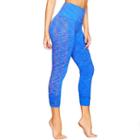 Women's Colosseum Steady Seamless Capris, Size: Medium, Dark Blue