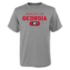 Boys 4-18 Georgia Bulldogs Property Of Tee, Size: 8-10, Grey