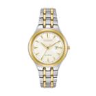 Citizen Eco-drive Women's Corso Two Tone Stainless Steel Watch - Ew2494-54a, Size: Medium, Multicolor