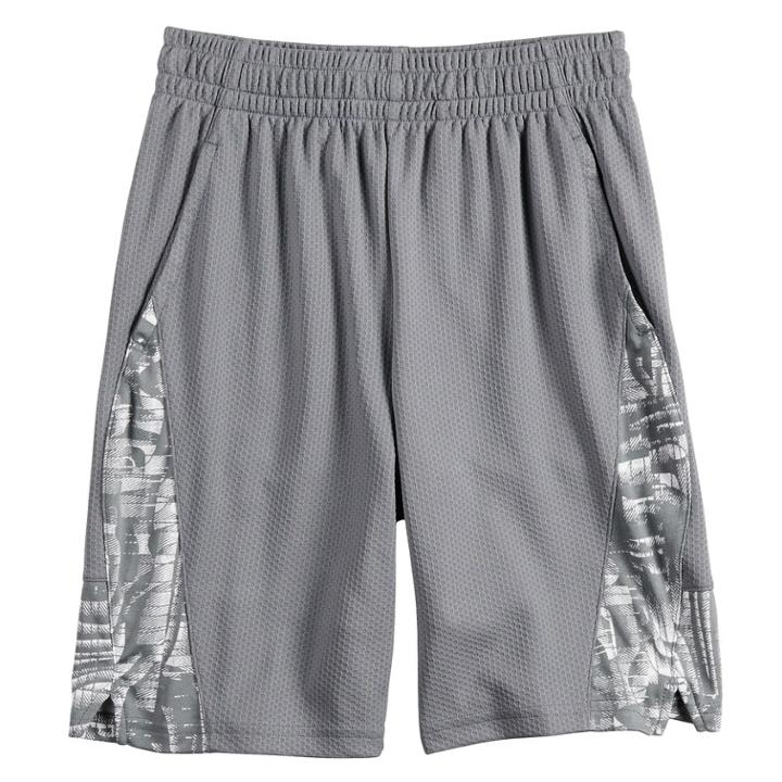 Husky Boys 8-20 Tek Gear® Galaxy Basketball Shorts, Size: S Husky, Med Grey