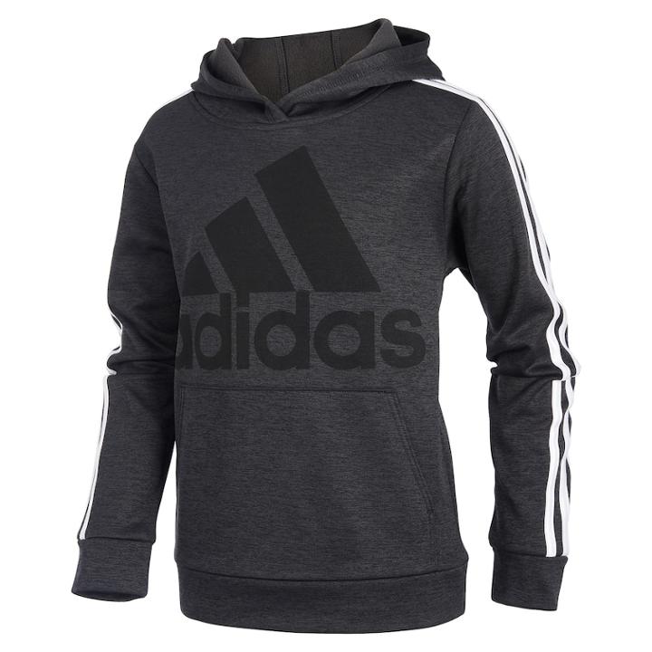 Boys 8-20 Adidas Classic Pullover Hoodie, Size: Xl, Black