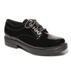 2 Lips Too Too Ronda Women's Oxford Shoes, Size: Medium (8), Black
