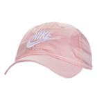 Girls 4-6x Nike Logo Satin Dri-fit Baseball Cap Hat, Light Pink