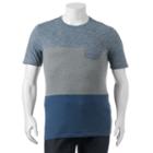 Big & Tall Urban Pipeline&reg; Colorblock Tee, Men's, Size: L Tall, Med Blue
