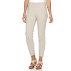 Women's Croft & Barrow&reg; Slim Ankle Pants, Size: 18, Lt Beige