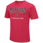 Men's Campus Heritage Maryland Terrapins Team Color Tee, Size: Large, Red