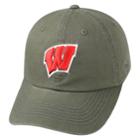 Adult Top Of The World Wisconsin Badgers Crew Adjustable Cap, Boy's, Grey (charcoal)