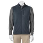 Men's Croft & Barrow&reg; Arctic Fleece Vest, Size: Medium, Dark Blue