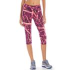 Women's Tek Gear&reg; Core Lifestyle Capri Yoga Leggings, Size: Xs, Med Purple