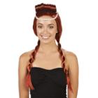 Adult Red Archaic Costume Wig, Size: Standard, Multicolor
