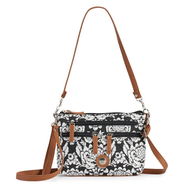Stone & Co. Quilted 4-bagger Convertible Crossbody Bag, Women's, Black White