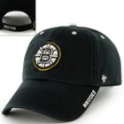 '47 Brand Boston Bruins Ice Baseball Cap - Adult, Men's, Black