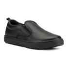 Emeril Royal Women's Water Resistant Slip On Work Shoes, Size: Medium (6.5), Black