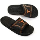 Adult Texas Longhorns Slide Sandals, Size: Xs, Black