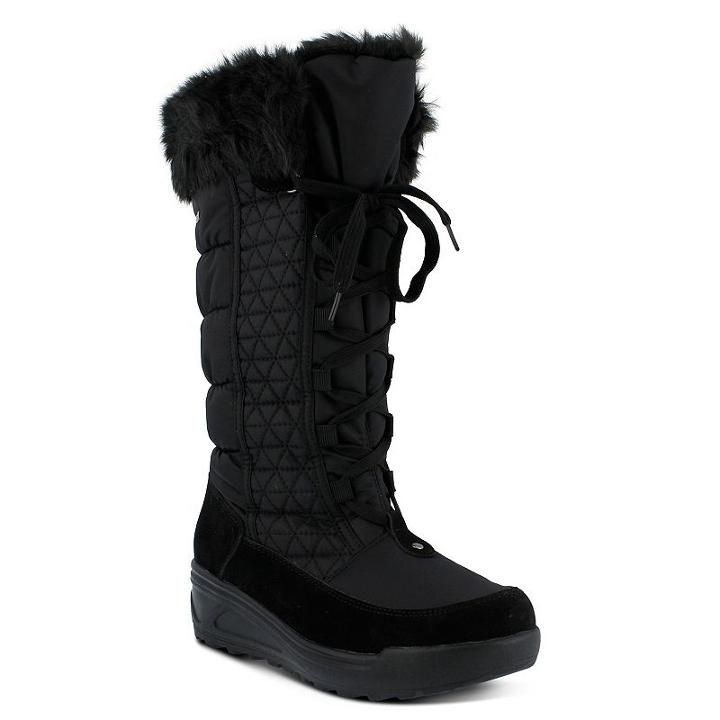 Spring Step Fotios Women's Waterproof Winter Boots, Size: 36, Black