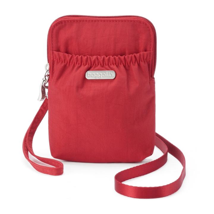 Women's Baggallini Bryant Pouch Convertible Crossbody Bag, Med Red