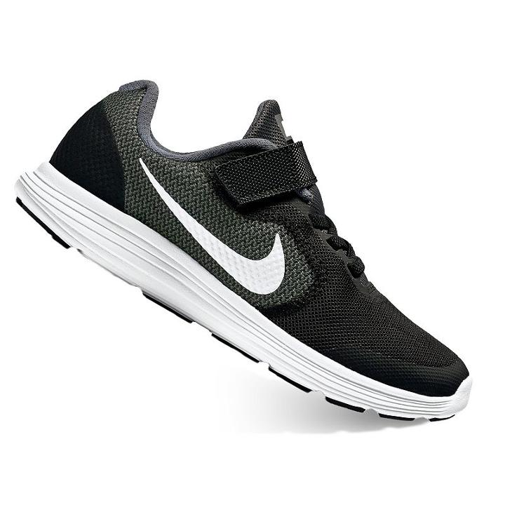 Nike Revolution 3 Pre-school Boys' Running Shoes, Boy's, Size: 11 Wide, Black