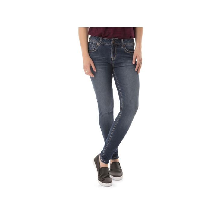 Juniors' Wallflower Whiskered Skinny Jeans, Girl's, Size: 9 Long, Lt Yellow