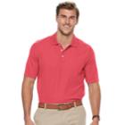 Big & Tall Croft & Barrow&reg; Classic-fit Easy-care Performance Pique Polo, Men's, Size: Xl Tall, Dark Pink