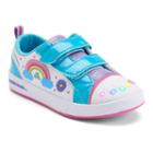 Bobbi-toads Cloud Nine Girls' Light-up Sneakers, Girl's, Size: 9 T, Blue