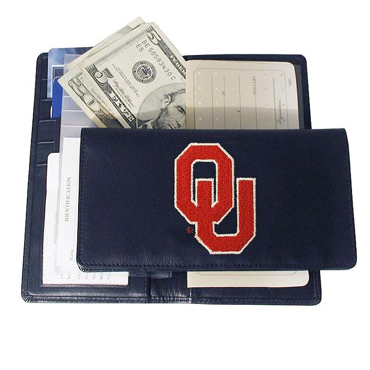 University Of Oklahoma Sooners Checkbook Wallet, Adult Unisex, Multicolor