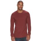 Big & Tall Sonoma Goods For Life&trade; Flexwear Slim-fit Stretch Crewneck Tee, Men's, Size: Xxl Tall, Med Red