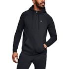 Men's Under Armour Rival Fleece Full-zip Hoodie, Size: Xl, Black