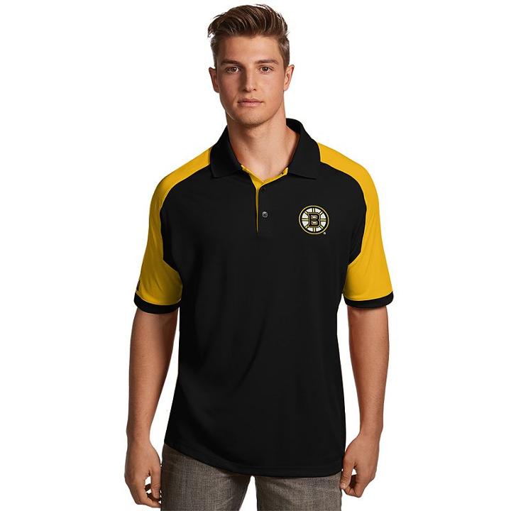 Men's Antigua Boston Bruins Century Polo, Size: Medium, Black