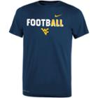 Boys 8-20 Nike West Virginia Mountaineers Legend Football Tee, Size: S 8, Blue (navy)