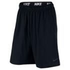 Men's Nike Dri-fit Cotton Shorts, Size: Medium, Grey (charcoal)