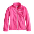 Girls 4-18 Columbia Three Lakes Lightweight Fleece Jacket, Size: Xxs (4-5), Med Red