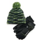 Boys 4-20 Zeroxposur Hat & Gloves Set, Size: S/m, Grey (charcoal)