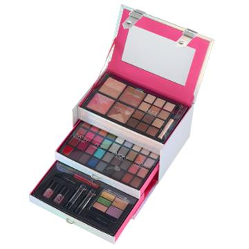 The Color Institute 66-pc. Silver Case Defining Beauty Cosmetics Set, Multicolor