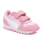 Puma St Runner Nl Preschool Girls' Sneakers, Girl's, Size: 1, Pink Other