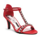2 Lips Too Too Elise Women's High Heel Sandals, Girl's, Size: Medium (11), Red
