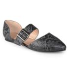 Journee Collection Esme Women's Flats, Size: 11, Grey