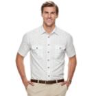 Big & Tall Croft & Barrow&reg; Regular-fit Outdoor Quick-dry Button-down Shirt, Men's, Size: 4xlt, White